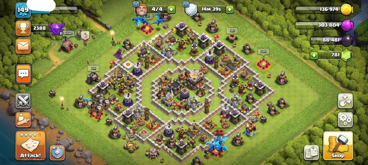 IMG 20230519 150859 min min COC TOWN HALL 11 NEAR FULLY MAX | LEVEL149 | KB43 AQ42 GW15