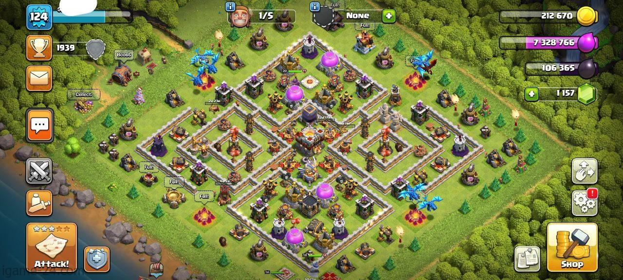 IMG 20230519 182119 min min COC TOWN HALL 11 NEAR FULLY MAX | LEVEL124 | KB50 AQ50 GW20