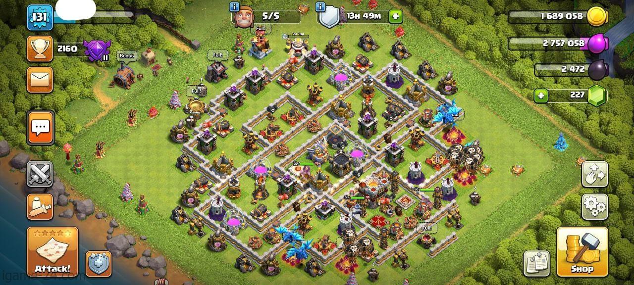 IMG 20230621 123056 min min COC TOWN HALL 11 FULLY MAX | LEVEL131 | KB50 AQ50 GW20