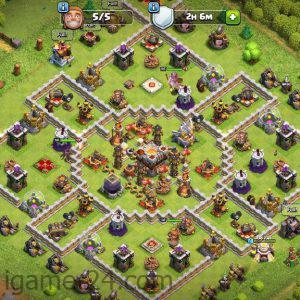 COC TOWN HALL 11 FULLY MAX WITH 6K GEMS| LEVEL117 | KB50 AQ50 GW20