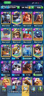 ROYALE LVL39 WITH 9MAXED CARD