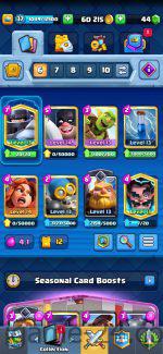 ROYALE LEVEL37 WITH 8MAXED CARD
