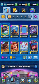 ROYALE LEVEL41 WITH 21MAXED CARD