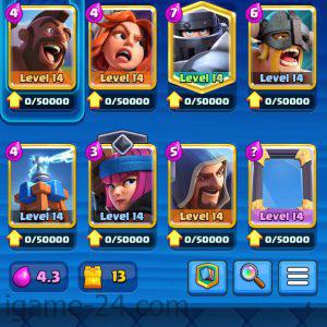 ROYALE LEVEL39 WITH 16MAXED CARD