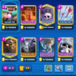 ROYALE LEVEL51 WITH 55MAXED CARD