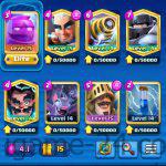 ROYALE LEVEL54 WITH 73MAXED CARD