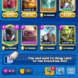 ROYALE LEVEL55 WITH 94MAXED CARD