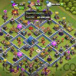 COC TOWN HALL 12 FULLY MAX | LEVEL166 | KB65 AQ65 GW40
