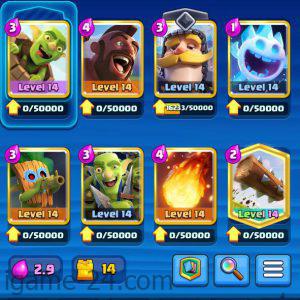 ROYALE LEVEL45 WITH 35MAXED CARD