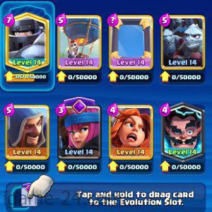ROYALE LEVEL47 WITH 35MAXED CARD AND 92EMOTE