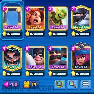 ROYALE LEVEL50 WITH 42MAXED CARD AND 105EMOTE