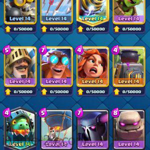 ROYALE LEVEL47 WITH 35MAXED CARD AND 115 EMOTE