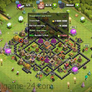 COC TOWN HALL 8 FULLY MAX | LEVEL63 | KB11