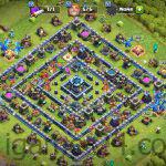 COC TOWN HALL 13 WITH 3K GEMS | LEVEL204 | KB42 AQ62 GW25 RC20