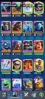 ROYALE LEVEL45 WITH 26MAXED CARD