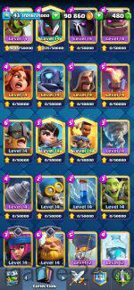 ROYALE LEVEL43 WITH 20MAXED CARD