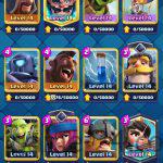 ROYALE LEVEL43 WITH 24MAXED CARD AND 115K GOLD