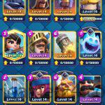 ROYALE LEVEL44 WITH 20MAXED CARD AND 100 EMOTES