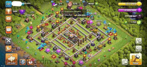 COC TOWN HALL 11 FULLY MAX WITH 2K GEMS | LEVEL137 | KB50 AQ50 GW20