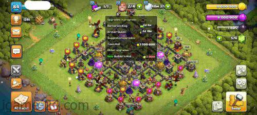 COC TOWN HALL 9 FULLY MAX | LEVEL84 | KB29 AQ29