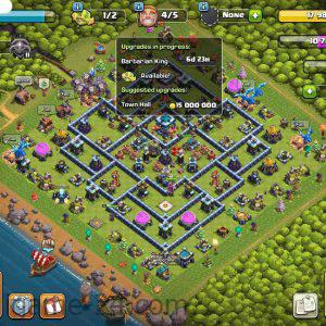 COC TOWN HALL 13 FULLY MAX | LEVEL177 | KB74 A75 GW50 RC25