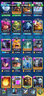 ROYALE LEVEL42 WITH 20MAXED CARD