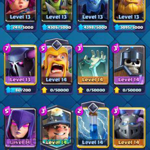 ROYALE LEVEL42 WITH 20MAXED CARD