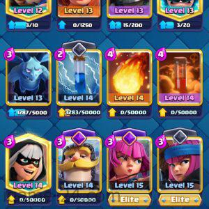 ROYALE LEVEL51 WITH 14MAXED CARD