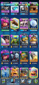 ROYALE LEVEL52 WITH 43MAXED CARD AND 64K GOLD