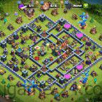 COC TOWN HALL 14 | LEVEL186 | KB61 AQ68 GW32 RC14