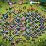 COC TOWN HALL 14 WITH 5K GEMS | LEVEL181 | KB65 AQ70 GW46 RC12